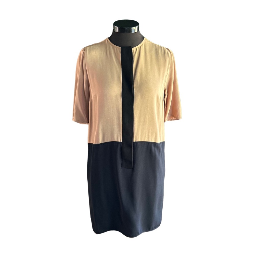 Victoria Beckham Colour Block Shift Dress